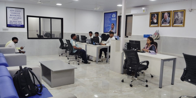 Kshatriya Motors - Reception Area