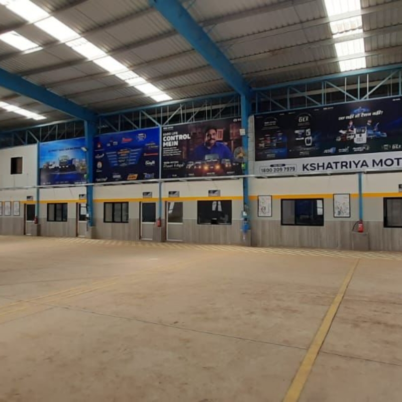 Kshatriya Motors - Bays & Workshop View